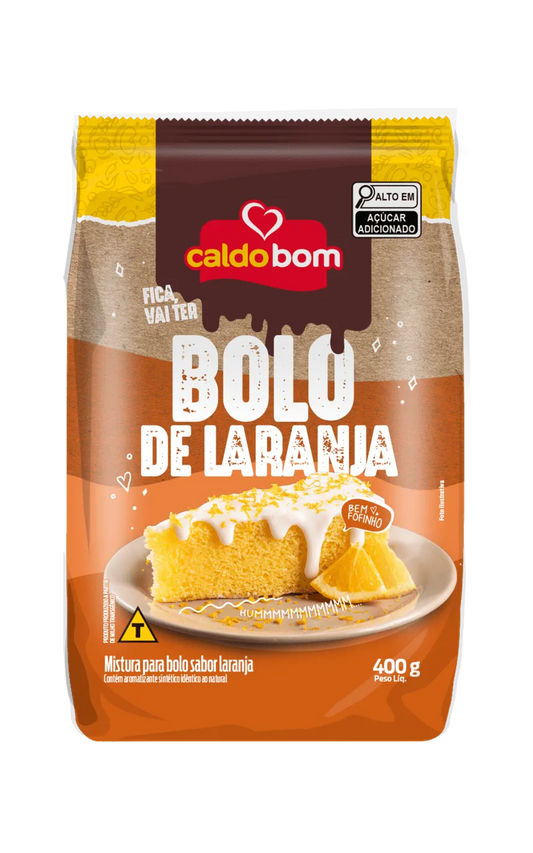 MIX GATEAU CALDO BOM ORANGE 400G