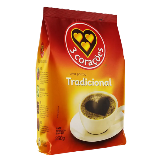 CAFE 3 CORACOES TRADICIONAL 250G