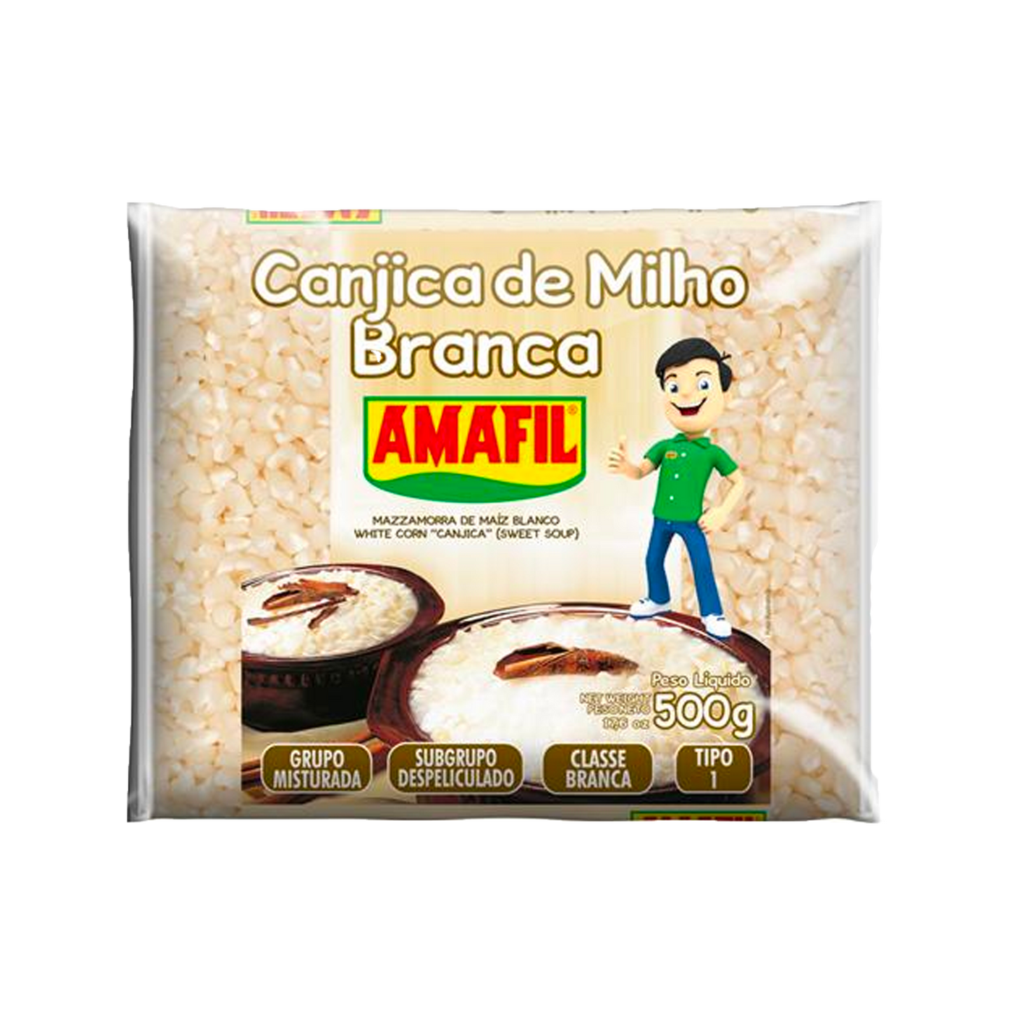 MAÏS BLANCHE CANJICA AMAFIL 500G