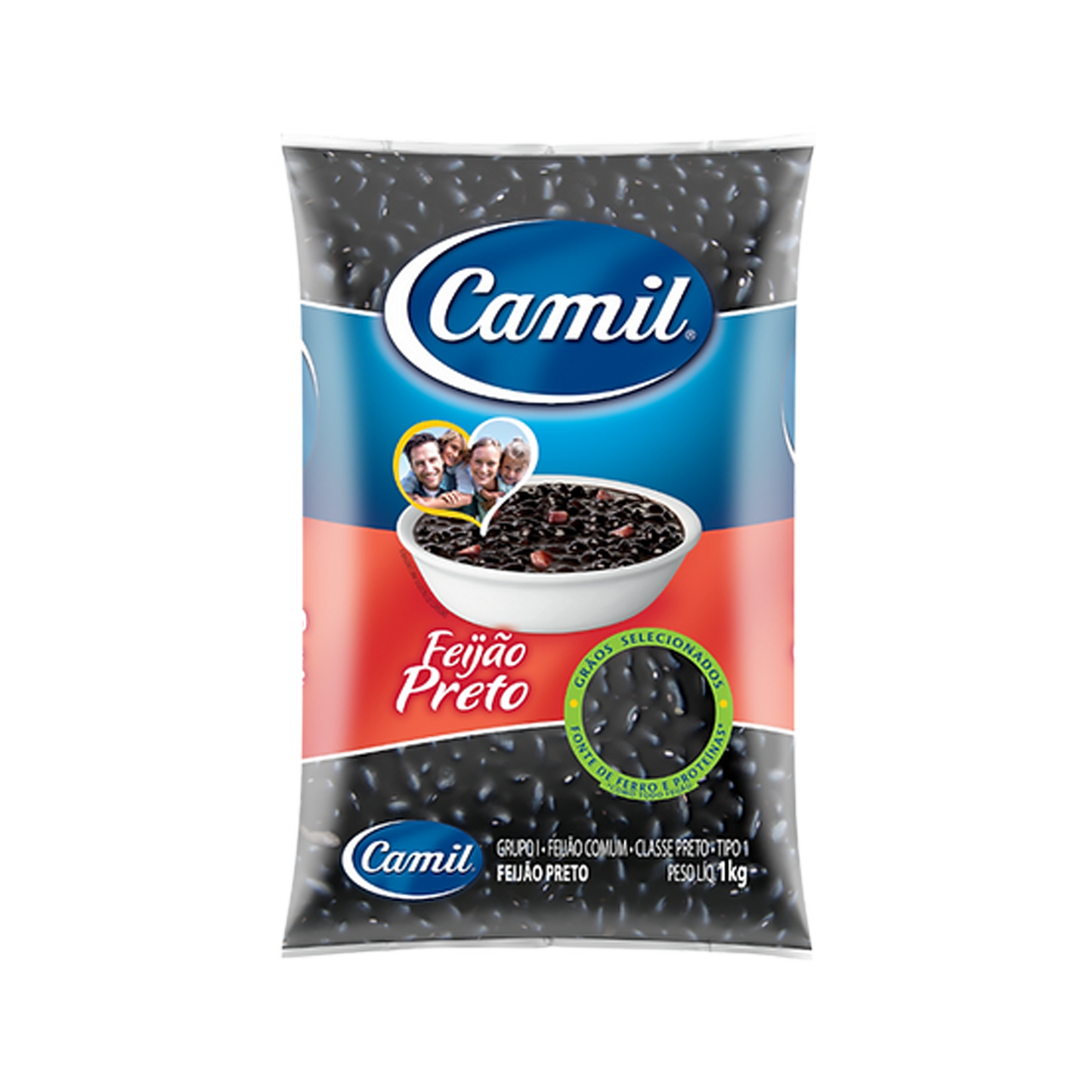 HARICOT NOIR CAMIL 1KG